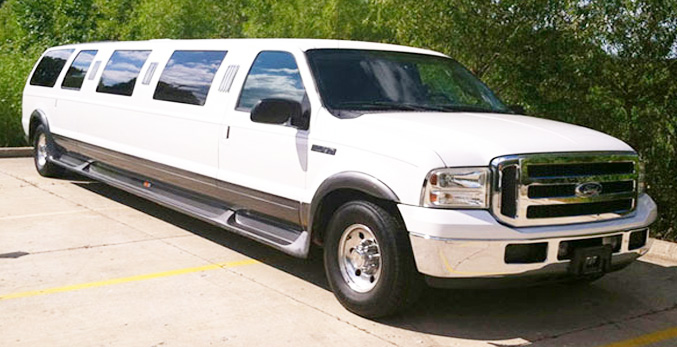 Ford Excursion limo hire Leicester