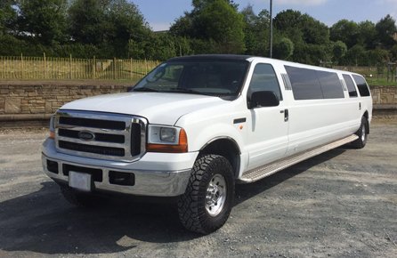  Chesterfield Ford Excursion Limo Hire 
