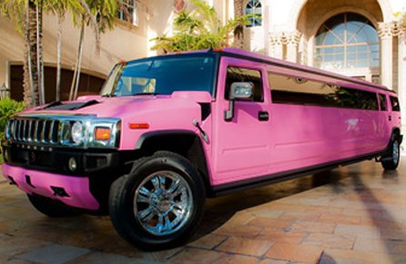 Pink Limo Hire Mansfield