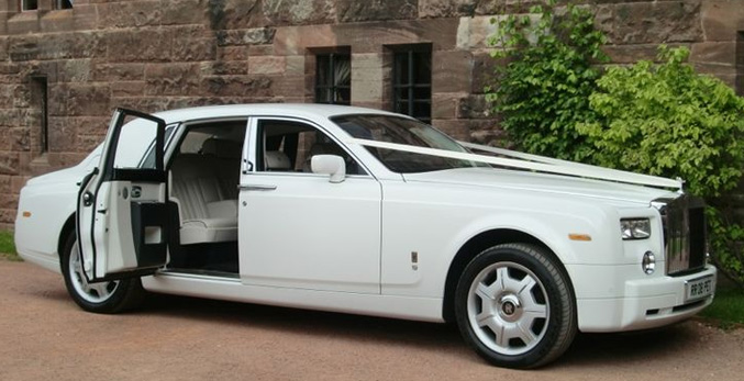 Rolls-Royce Wedding Car hire Leicester
